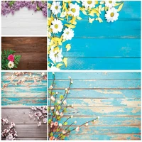 vinyl custom photography backdrops props flower wooden floor photo studio background 21922 zldt 21