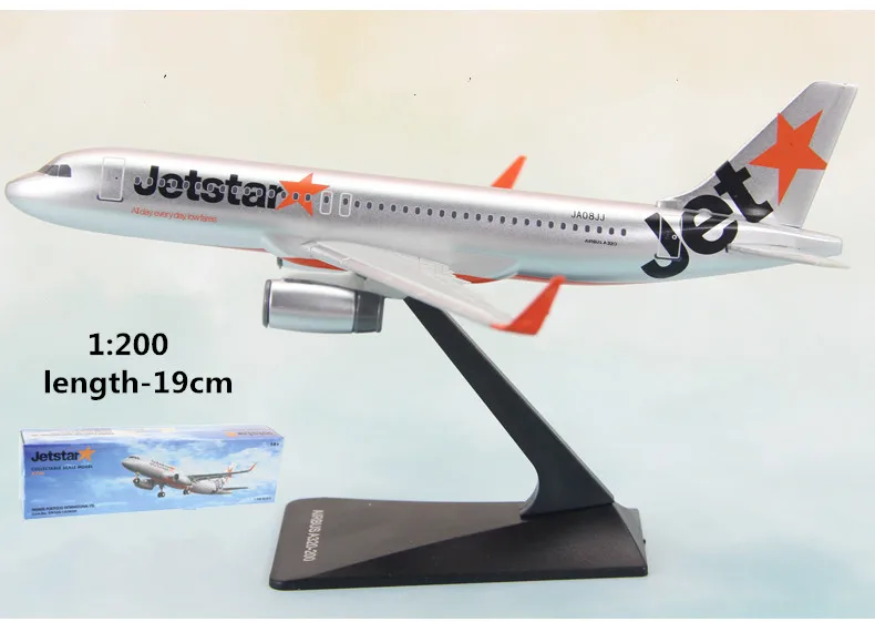 Самодельные модели самолетов авиапочтой B787 и KLM B737 Tiger Air A320 Jetstar аллеграт