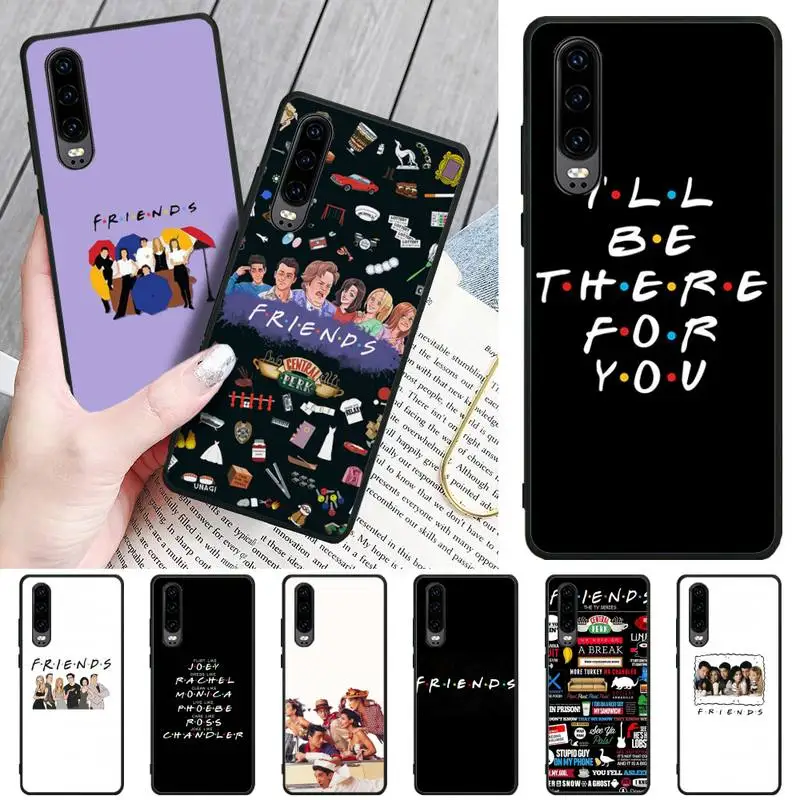 Чехол для телефона Friends Huawei P20 P30 P40 Pro Mate 10 20 30 Lite P Smart Y6 7 8 2019 Plus Nova 3I чехлы