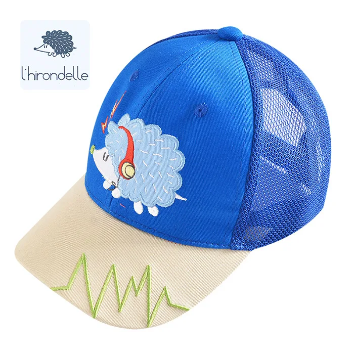 

Summer kids hat caps carton baseball cap peaked cap mesh/non-mesh sun block and cute for 2-8Y
