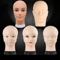 dianqi bald mannequin head female mannequin head for wig making hat display cosmetology mannequin head for makeup practice