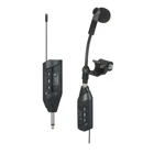 Baomic микрофон для саксофона UHF, Беспроводная микрофонная система, встроенный микрофон для записи саксофона