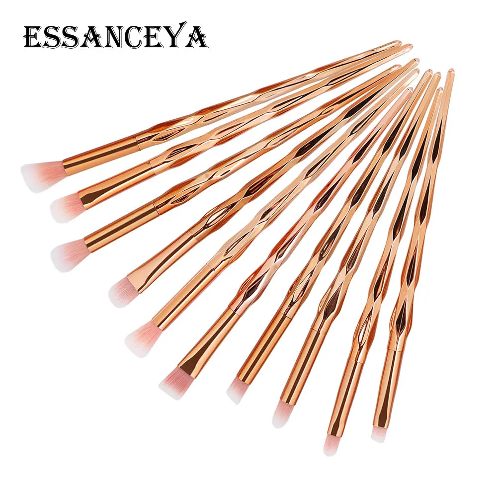 ESSANCEYA 4/10 шт алмазные кисти для макияжа Набор пудры основа тени для век Смешивание косметики красота макияж наборы щеток