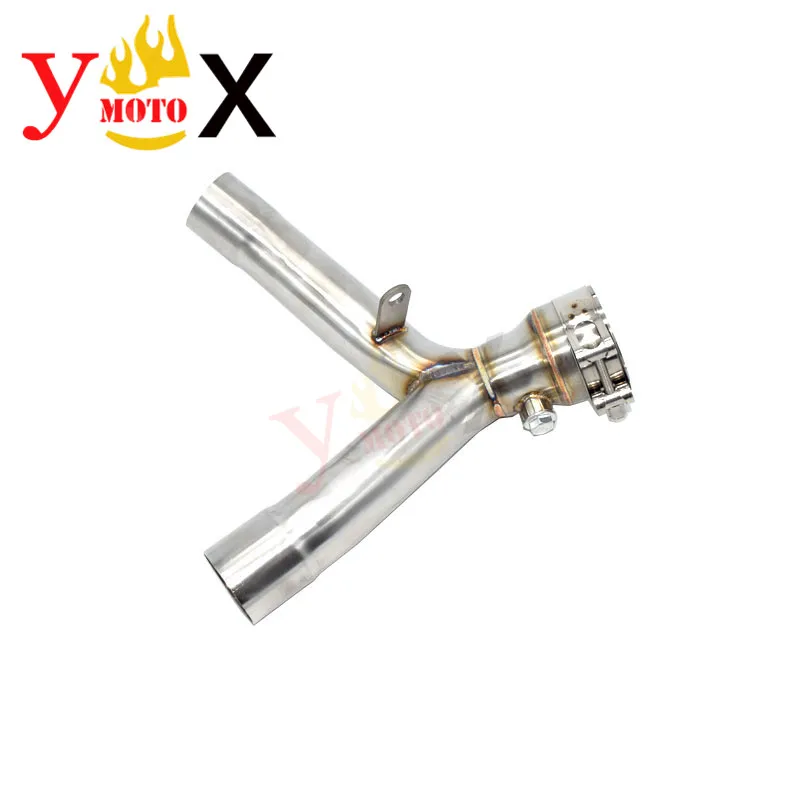 GSX-R1000 07-08 мотоциклетные надеваемые трубы среднего звена выхлопные глушитель