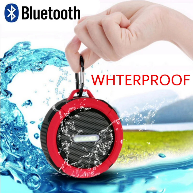 Водонепроницаемый открытый беспроводной Bluetooth 4 0 стерео портативный динамик