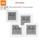 Умный Цифровой термометр Xiaomi 2 Mijia Bluetooth, датчик температуры и влажности, гигротермограф, приложение Mijia или датчик освещенности