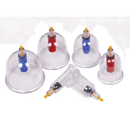 6 шт в традиционном китайском стиле магнитотерапия вакуумное устройство для