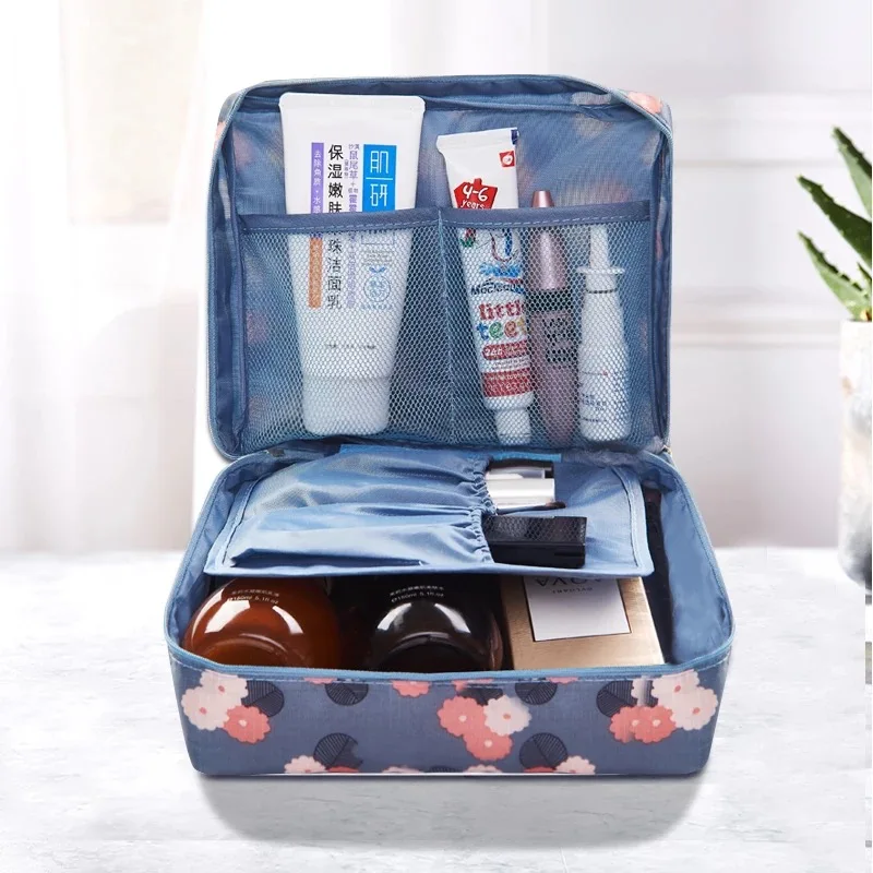 Женская косметичка Сумка Органайзер брендовые кисти для макияжа сумочка