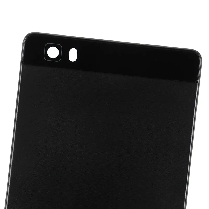 10pcs100% новый для Huawei P8 Lite Крышка батарейного отсека задняя стеклянная дверь корпус