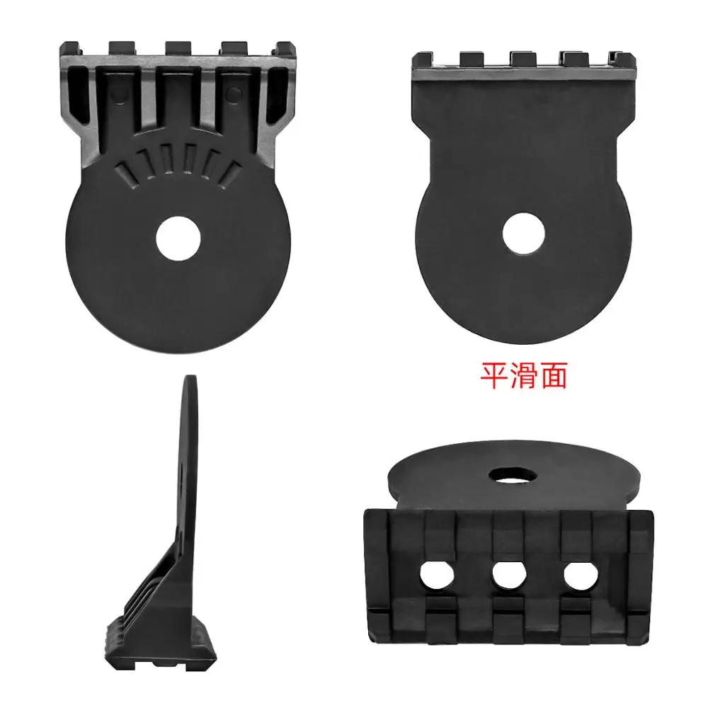 Комплект тактических фонарей на платформе установленный тактическом шлеме для