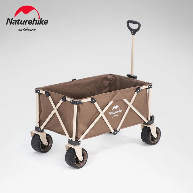 

Naturehike Removable Folding Outdoor Camp Carts Self-driving Tour Camping Equipment Small Trolley Car For Traveling Nature Hike