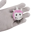 Chenkai, 10 шт., без бисфенола А, DIY, силиконовая искусственная зажим, Детская модель, пустышка для кормления, сенсорная игрушка, подарок, аксессуары