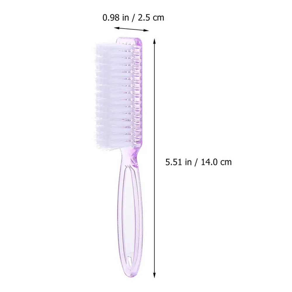 

15Pcs Handle Nail Brush Nail Cleaner with Long Handle for Toes and Nail Cleaning