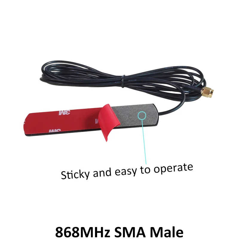 GSM антенна 868 МГц 915 IOTglued полоса 868 м патч антенна SMA-штекер разъем антенна 3 метра кабель 868 МГц 915 МГц антенна антенна