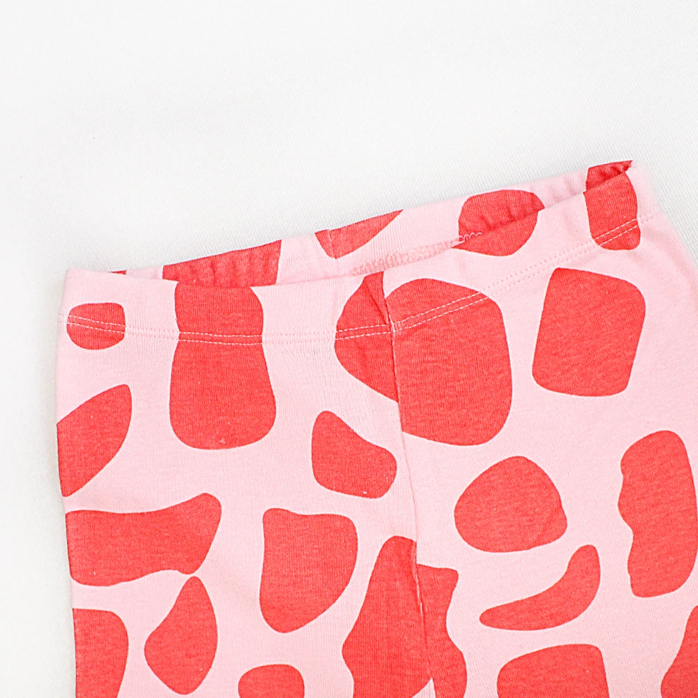 Пижама для мальчика и девочки с жирафом Детская комплект одежды детская пижама