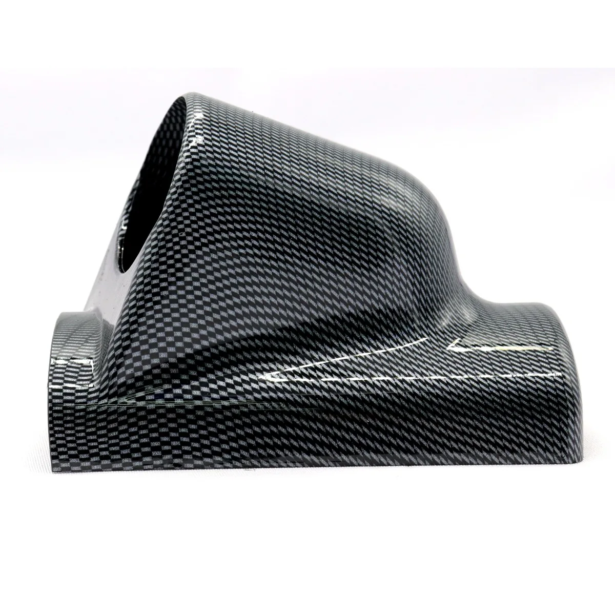 Кронштейн для отделки автомобильного датчика 52 мм с узором из углеродного