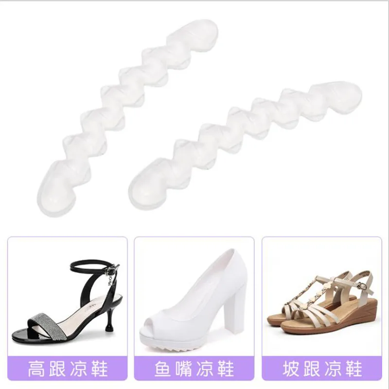 1 пара женские самоклеящиеся гелевые Нескользящие пластыри на высокий каблук |