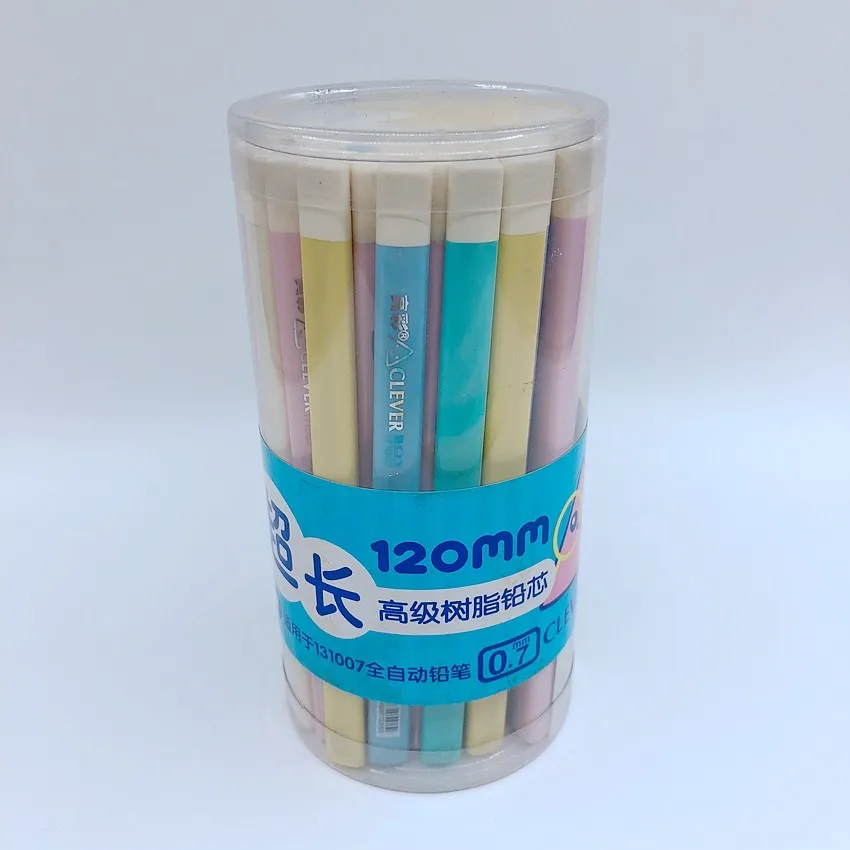 

[TrueColor] (50 Pieces/Lot) Kawaii School Office Stationery 2B 0.7mm Mechanical Pencil Lead Refills High Quality 171007