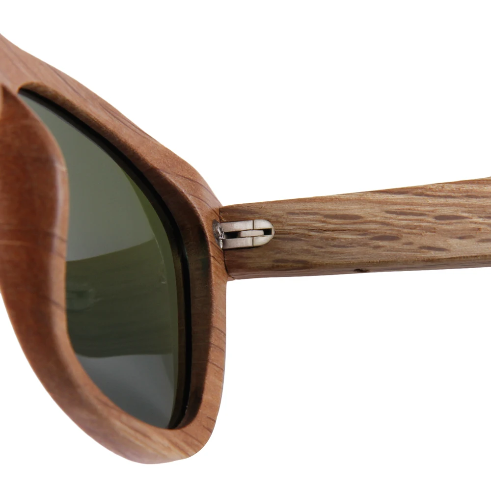 Солнцезащитные очки CONCHEN Мужские поляризационные бамбуковые брендовые