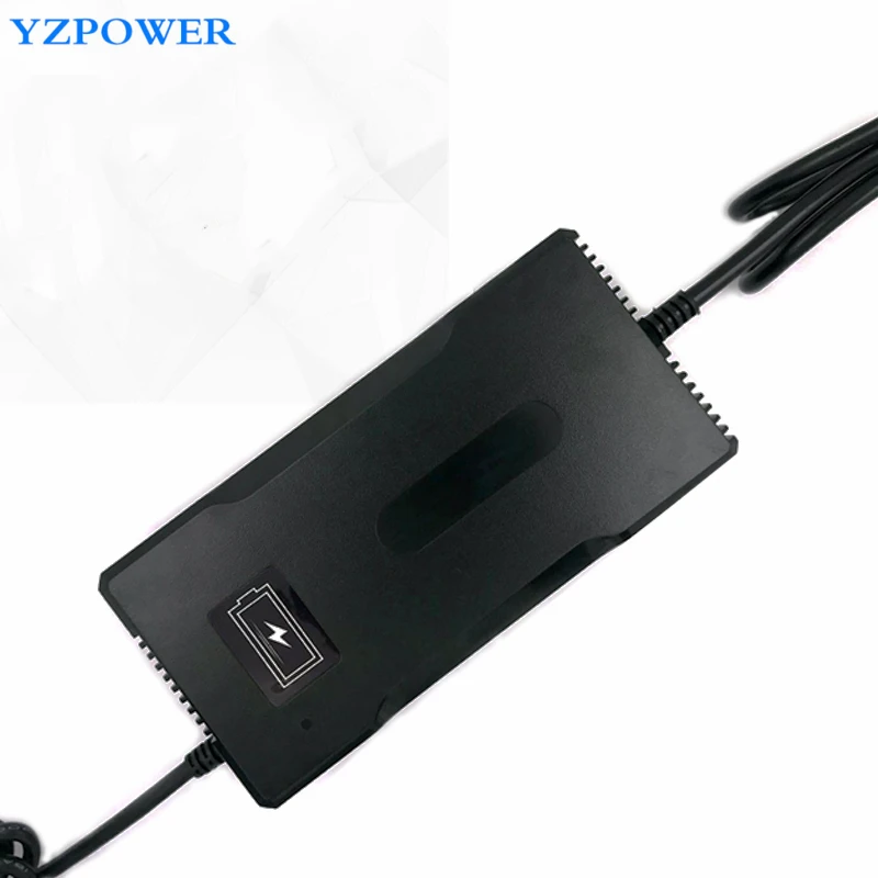 YZPOWER DC 116V 2A интеллектуальное зарядное устройство для литиевых батарей 27S 96V Li Ion