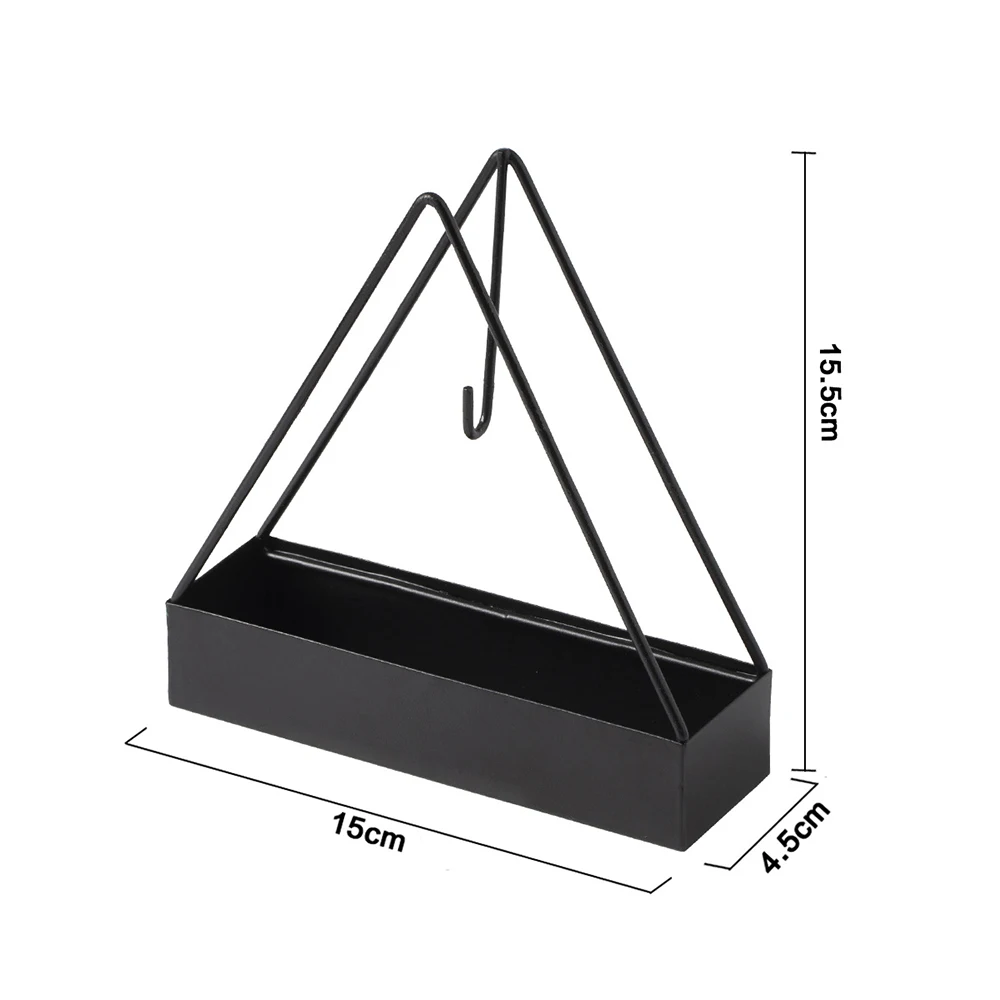 

Triangular Wrought Iron Mosquito Coil Holder Household Mosquito Repellent Incense Holder Home Decor Travel Camping Suuplies