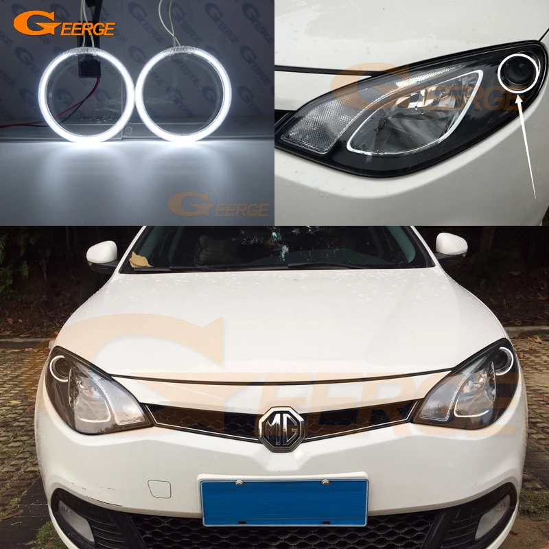 

Для MG 6 MG6 2010 2011 2012 2013 2014 2015 отличный ультра яркий CCFL ангельские глазки набор колец