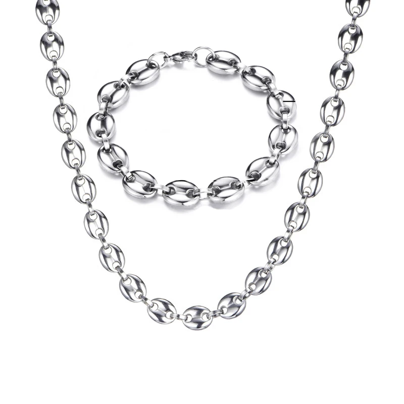 Набор украшений из колье и браслета нержавеющей стали 316L|Ювелирные наборы| |