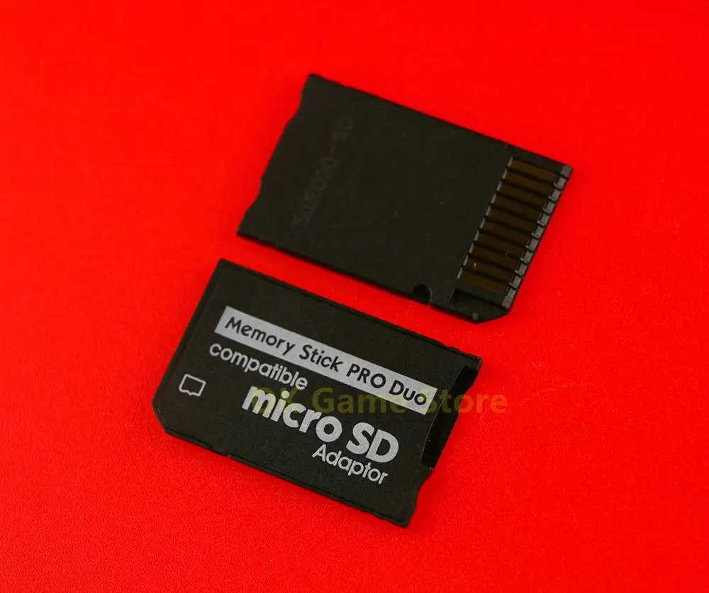 60 шт./лот для psp1000 2000 3000 Micro SD SDHC TF к палочке памяти MS Pro Duo адаптер преобразователь