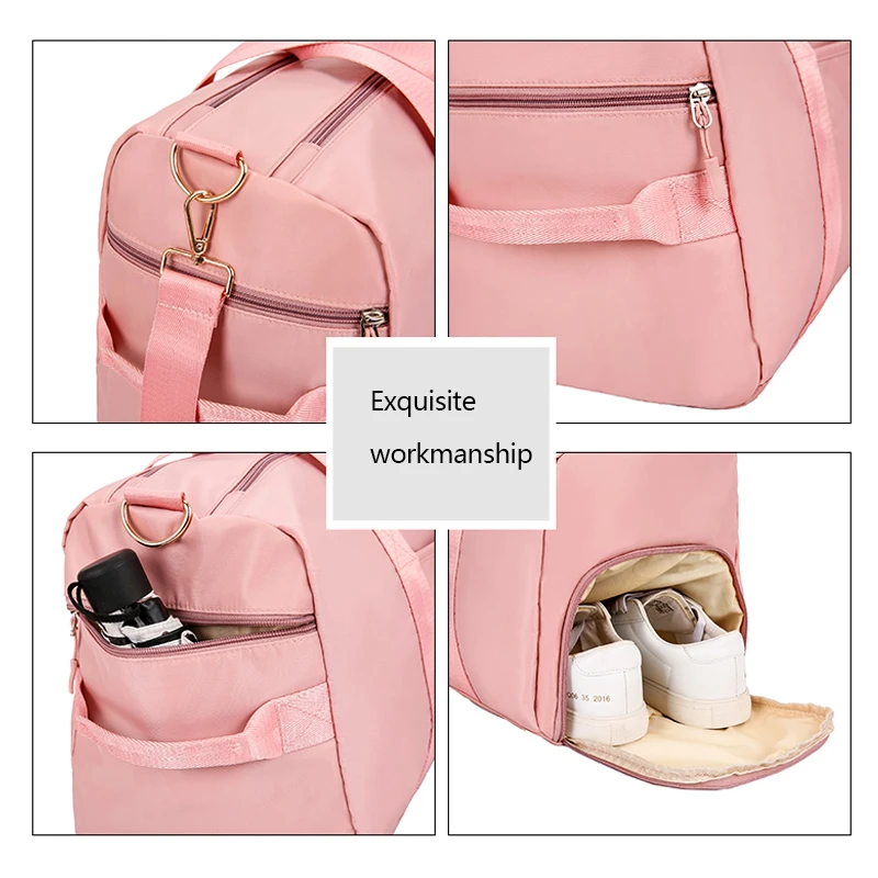 Водонепроницаемая нейлоновая спортивная сумка для мужчин и женщин тренировок