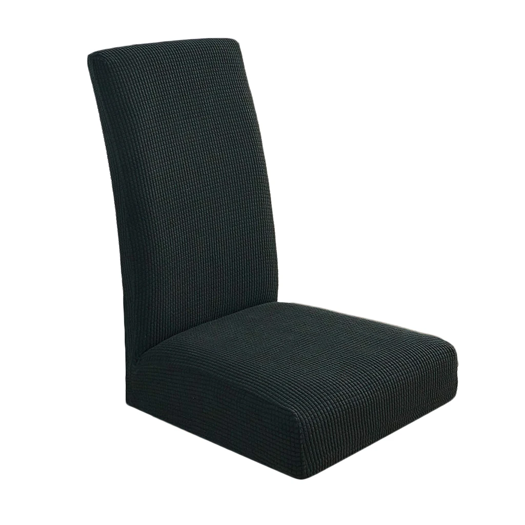 Эластичный обеденный чехол на стул с низкой спинкой барный для салона