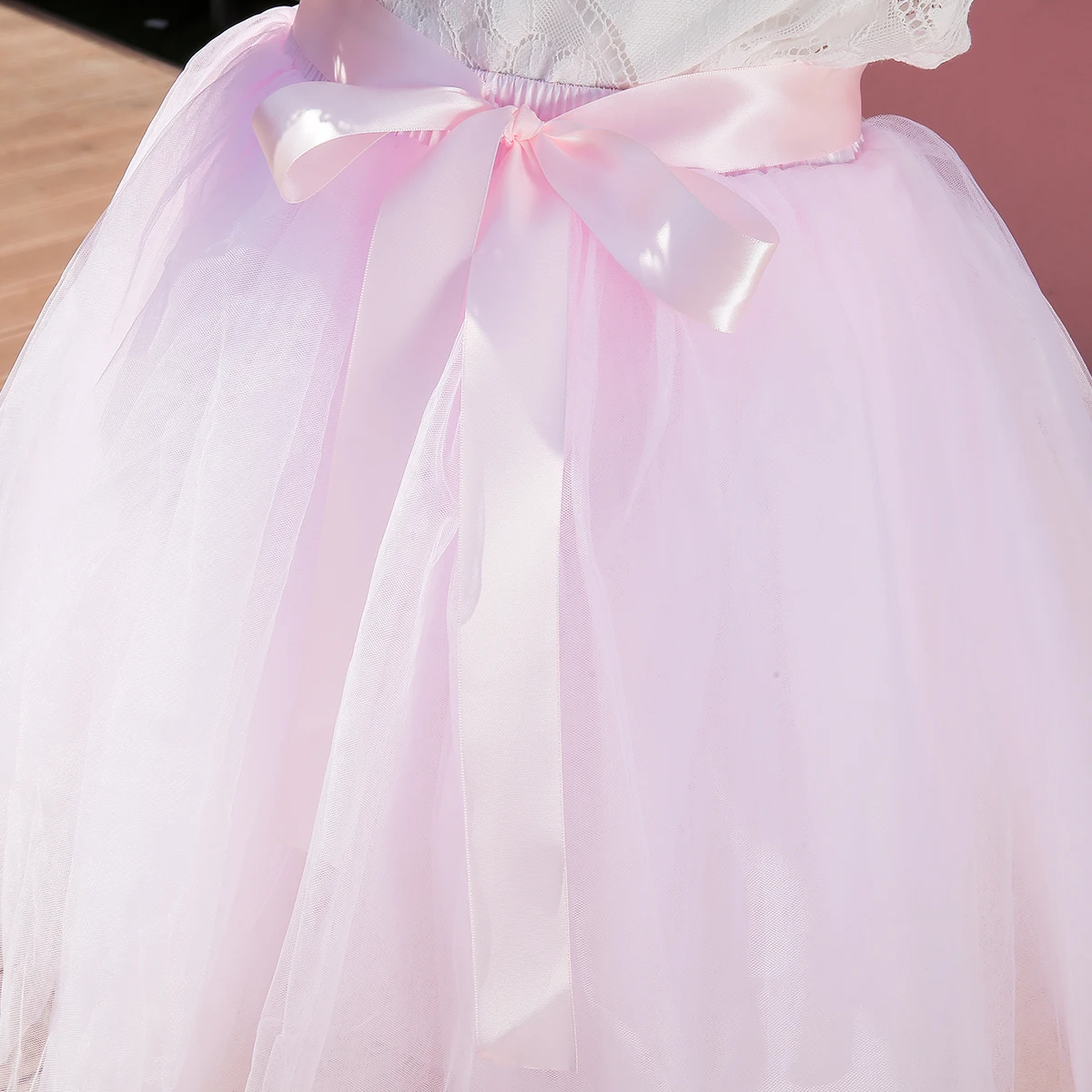 

Women's High Waist Princess Tulle Skirt Adult Dance Petticoat A-line Wedding Party Tutu 7 Layers Midi Lolita Faldas Saia