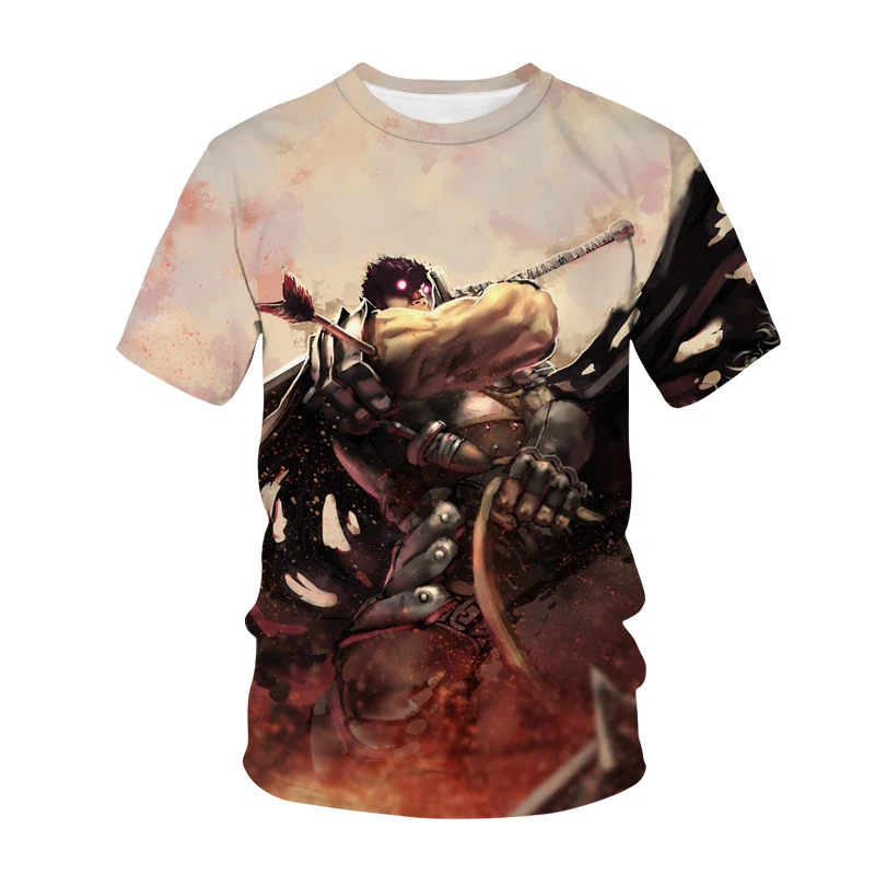 

Футболка Мужская/женская с 3D принтом, модная уличная одежда с Аниме Манга, смешная рубашка оверсайз в стиле Харадзюку, лето 2021