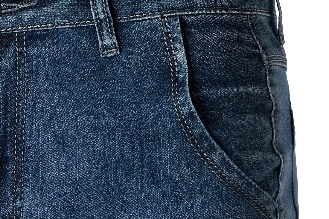 NK308 Осенние Новые Мужские Простые и стильные джинсовые брюки-модные брюки -