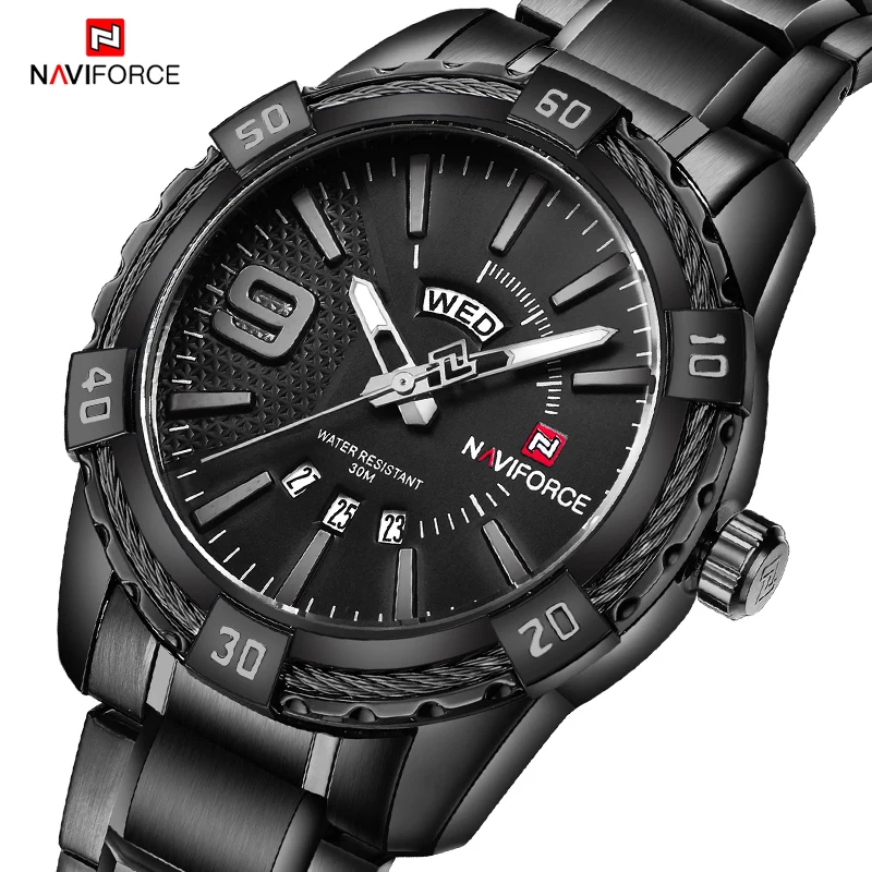 

Часы наручные мужские кварцевые, креативные деловые водонепроницаемые Модные спортивные