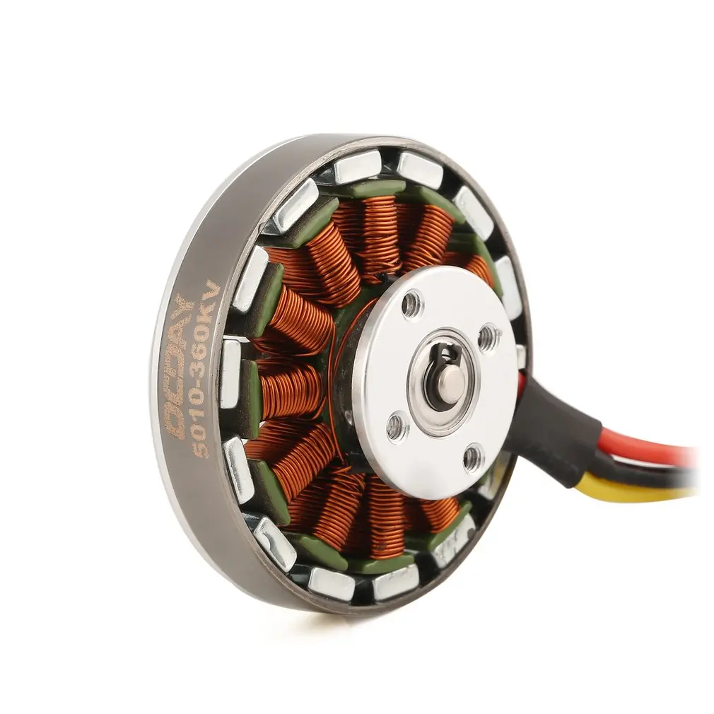 110g 5010360V /750KV алюминиевый бесщеточный двигатель с высоким крутящим моментом для