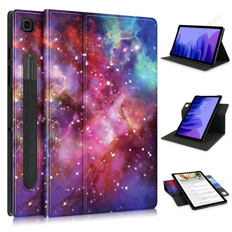 

Pencil Holder Case For Samsung Galaxy Tab A7 2020 T500 Case 360 Rotating Tablet Cover for Galaxy Tab A7 10.4 inch SM-T500 T505