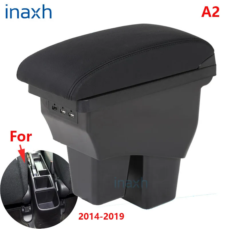 

Подлокотник Для Honda Jazz/Fit 2015-2020 С Внешним Отсеком Для Хранения, 3 USB-портами, Из Искусственной Кожи/пластика ABS