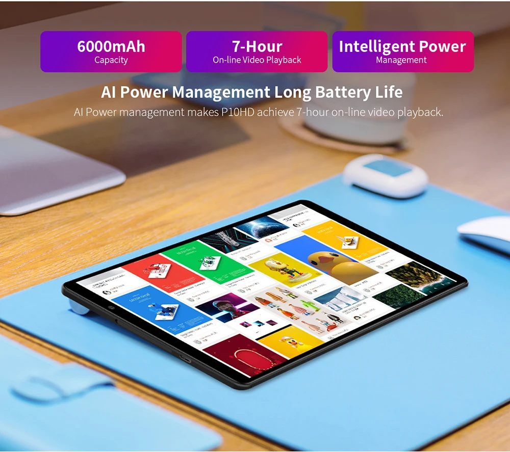 Teclast P10HD 10," Android 9,0 планшет 1920x1200 SC9863A Восьмиядерный 3 ГБ ОЗУ 32 Гб ПЗУ 4G сеть AI скоростные планшеты ПК двойной Wifi