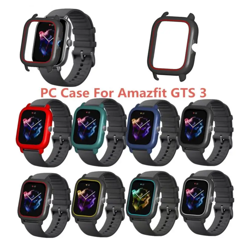 

Smart Watch Strap Protective Case For Xiaomi Amazfit GTS3 Screen Protector To Protect The Bumper Smart Watch Accessories
