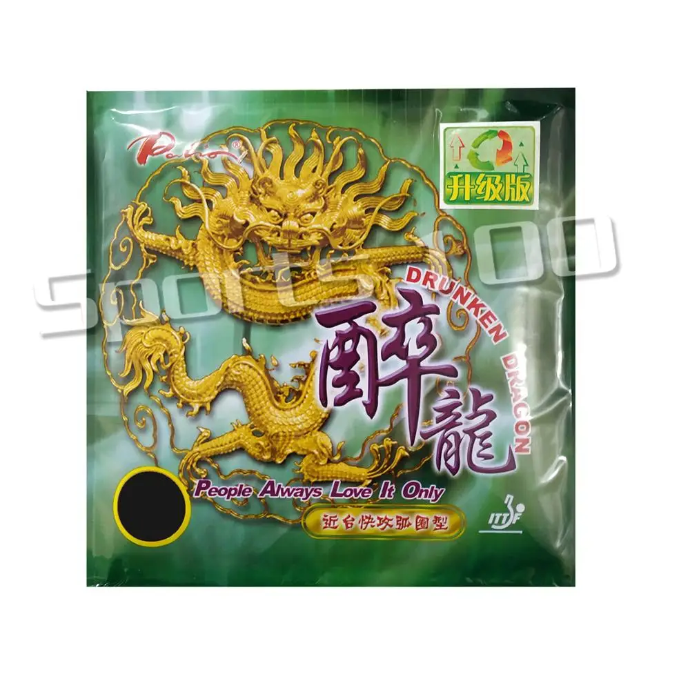 Palio Drunken Dragon Pips-в настольном теннисе пинг понг резиновый с губкой H40-42 2,2 мм