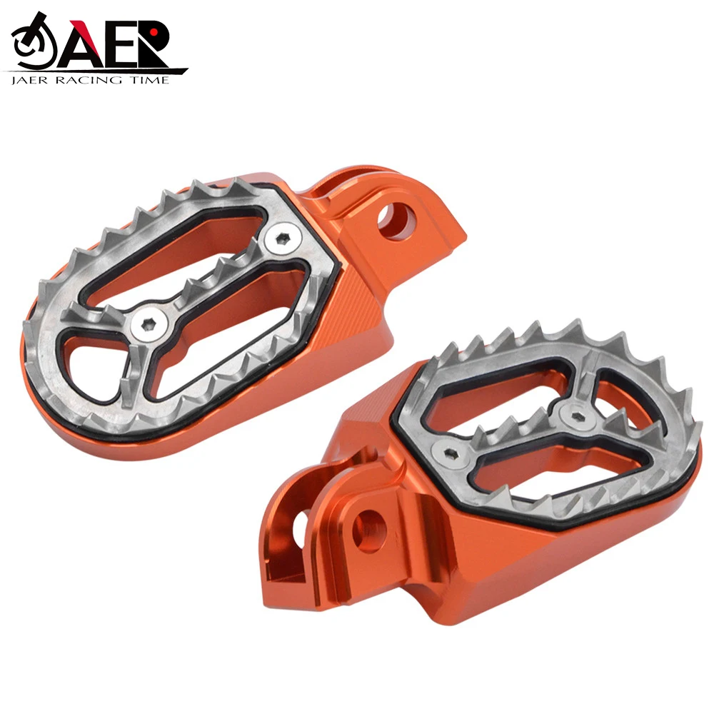 JAER Подножка для ног подножки опоры езды на велосипеде KTM 65 85 125 150 250 350 450 530 SX SXF EXC excf