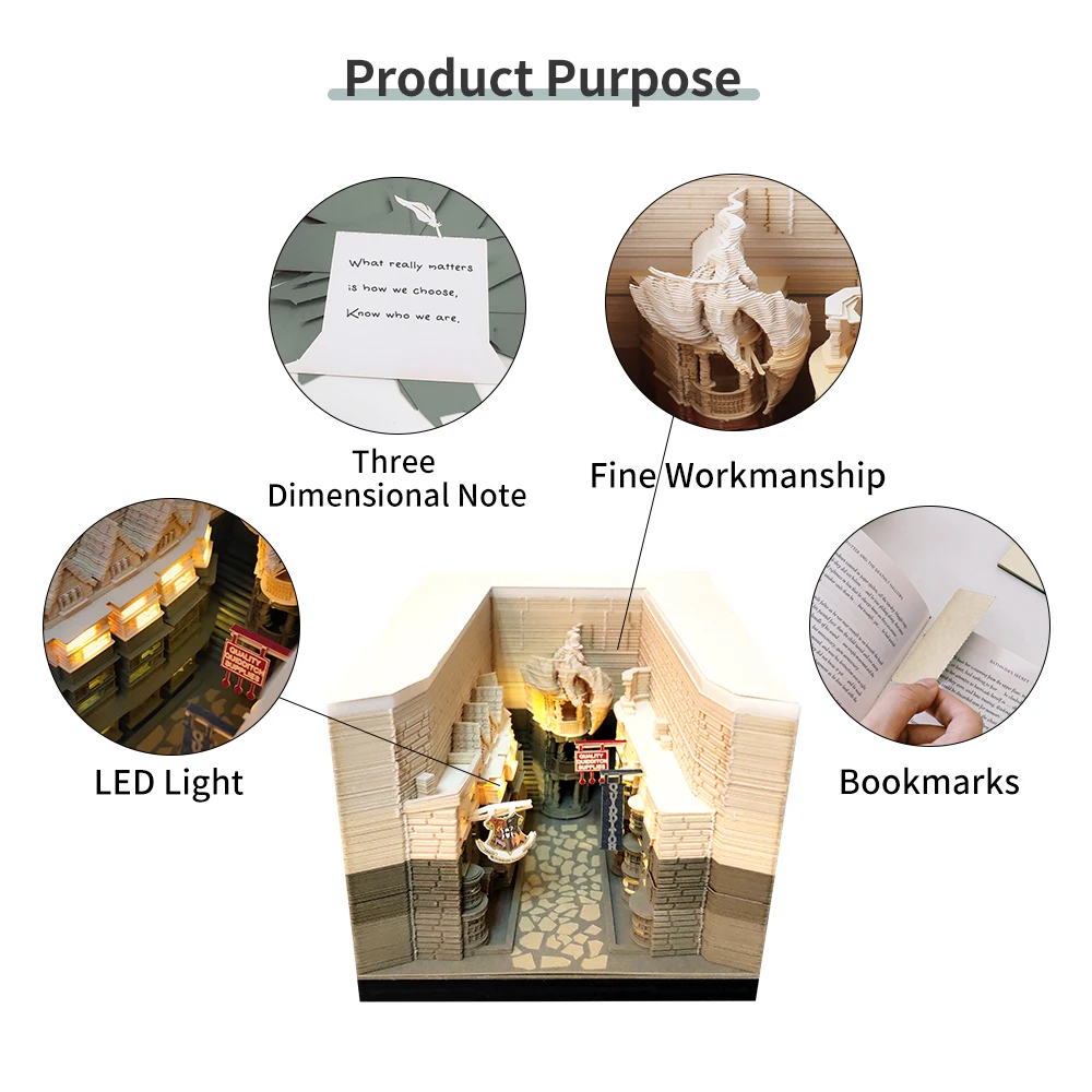 Блоки для записей 3D сделай сам 213 листов 5 шт. | Дом и сад