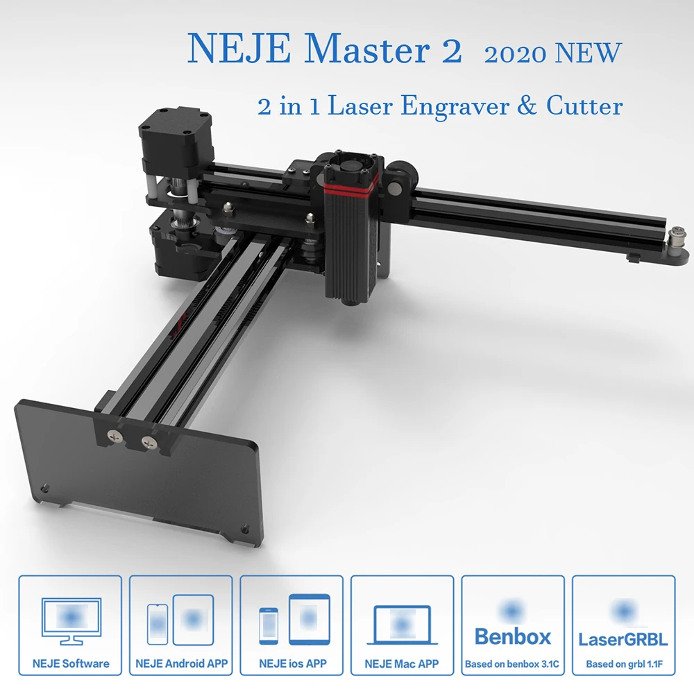 

20W Desktop Laser Engraver Portable Engraving Carving Machine Mini Carver DIY Laser Logo Mark Printer for Metal、Wood Engraving