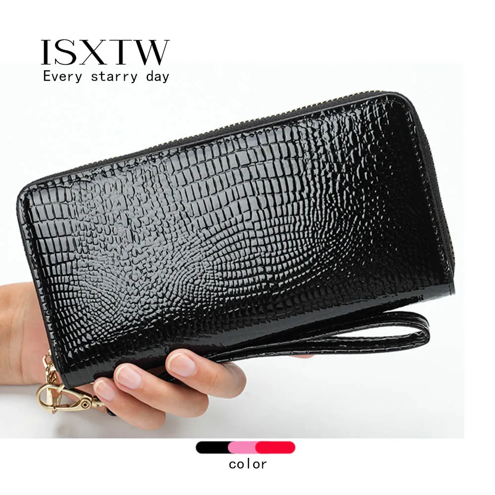 ISXTW клатч со змеиным принтом женские повседневные сумки для макияжа кошелек из