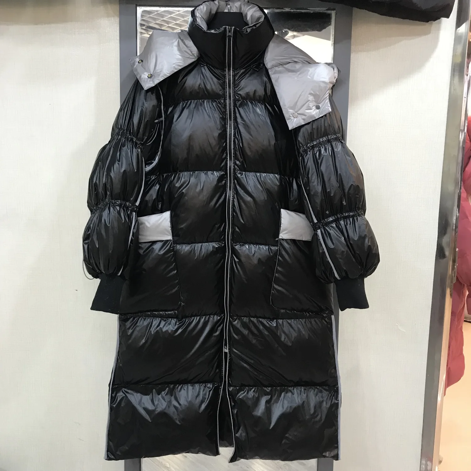 Winter Jacket Women Down Coat Female Thick 90% White Duck Womens Long Coats Warm Hooded Clothes Hiver LW2360 | Женская одежда