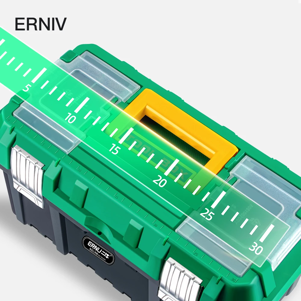 Пластиковый ящик для инструментов со съемным лотком сверхпрочный с 2