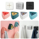 Портативный самоклеящийся держатель для полотенец и штекеров, настенный органайзер для ванной, кухни, держатель для полотенец, зажим для мытья ткани