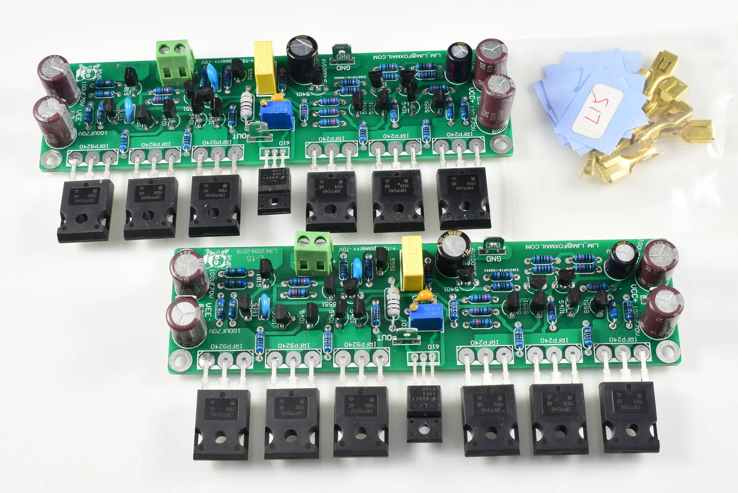 Усилитель мощности L15 FET 2 шт. канала 3 пары IRFP240 IRFP9240 150 Вт 8R 300 4R 600 2R | Электроника