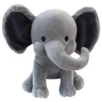 kids elephant doll toy cute cartoon shape with long nose stuffed plush doll baby children sleep toy gift