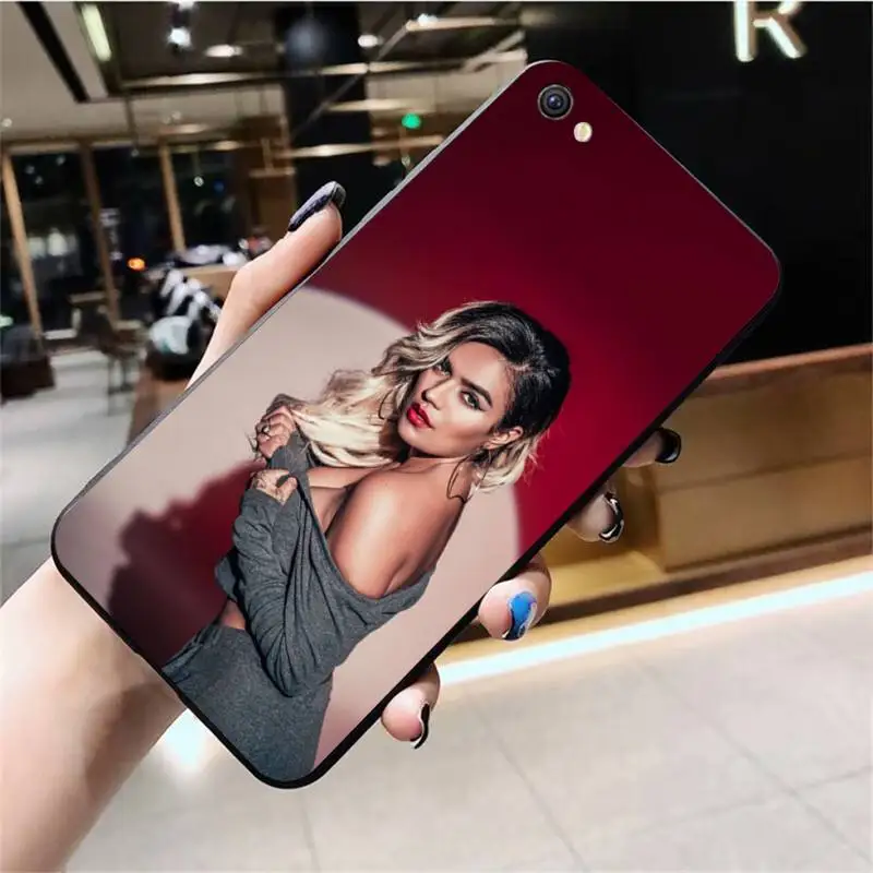 

HPCHCJHM Karol G Luxury Phone Case For Vivo Y91c Y17 Y51 Y67 Y55 Y93 Y81S Y19 V17 vivos5